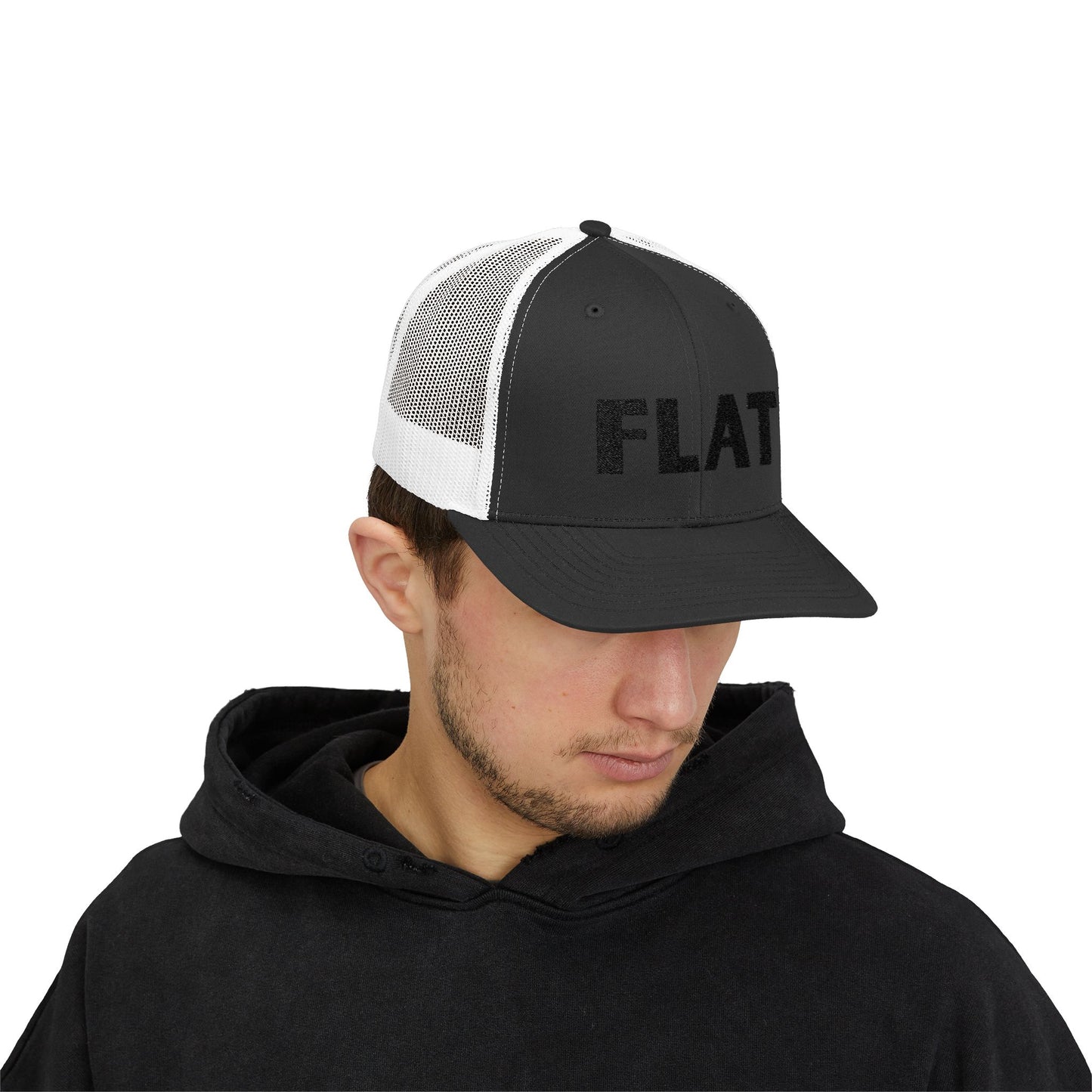"FLAT" Trucker Cap