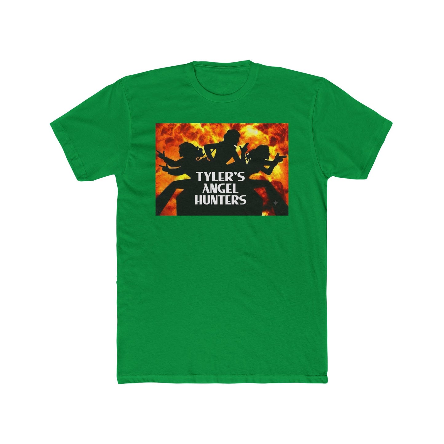 Angel Hunters Cotton Crew Tee