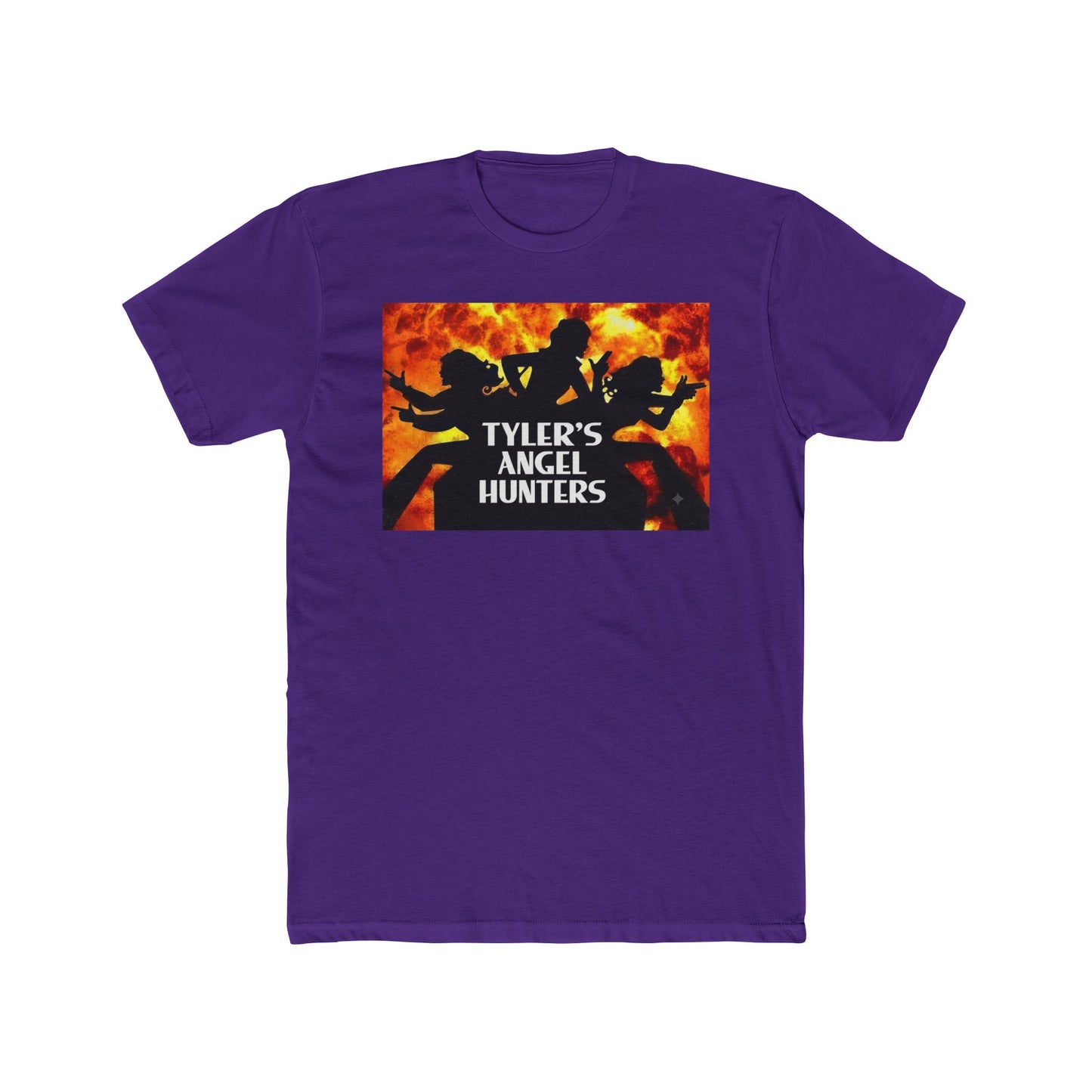 Angel Hunters Cotton Crew Tee