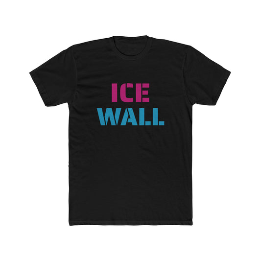 Unisex Cotton Crew Tee - Ice Wall Graphic Tee