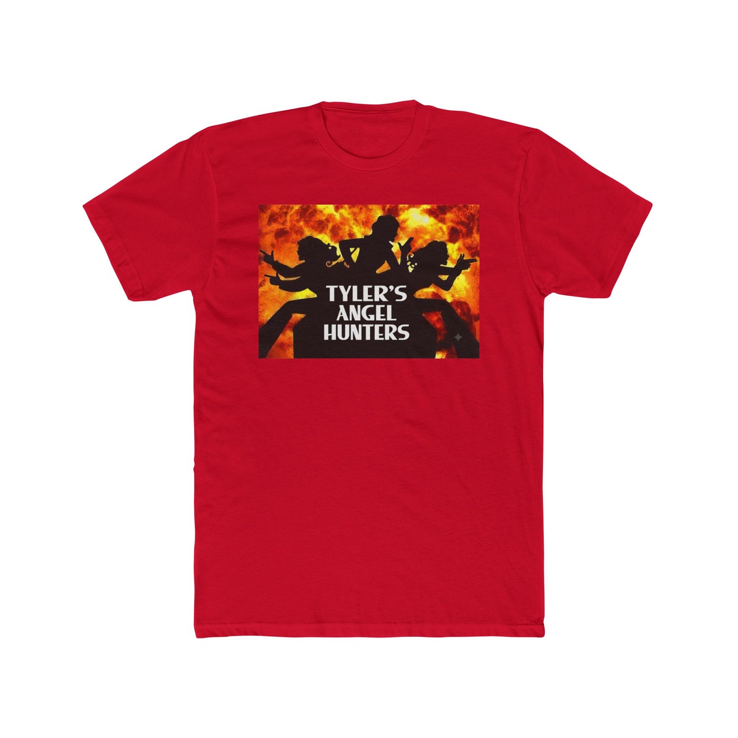 Angel Hunters Cotton Crew Tee